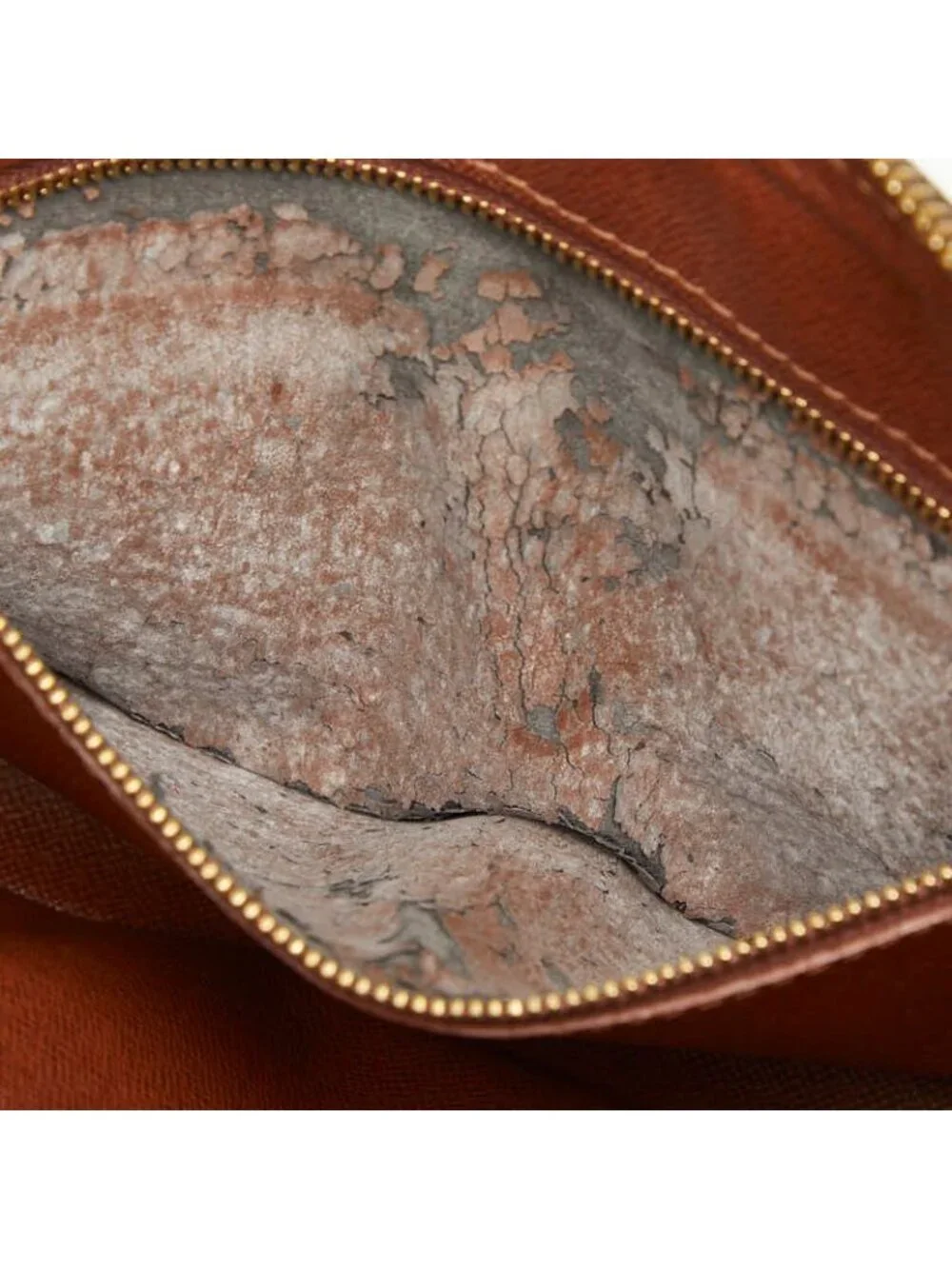 Louis Vuitton Monogram Maroulis Dragonne GM Clutch Brown Leather
